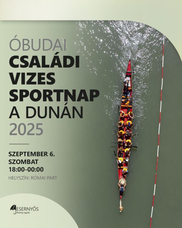 Óbudai Családi Vizes Sportnap a Dunán 2025