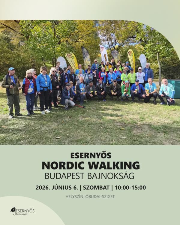 Esernyős Nordic Walking Budapest Bajnoks&aacute;g